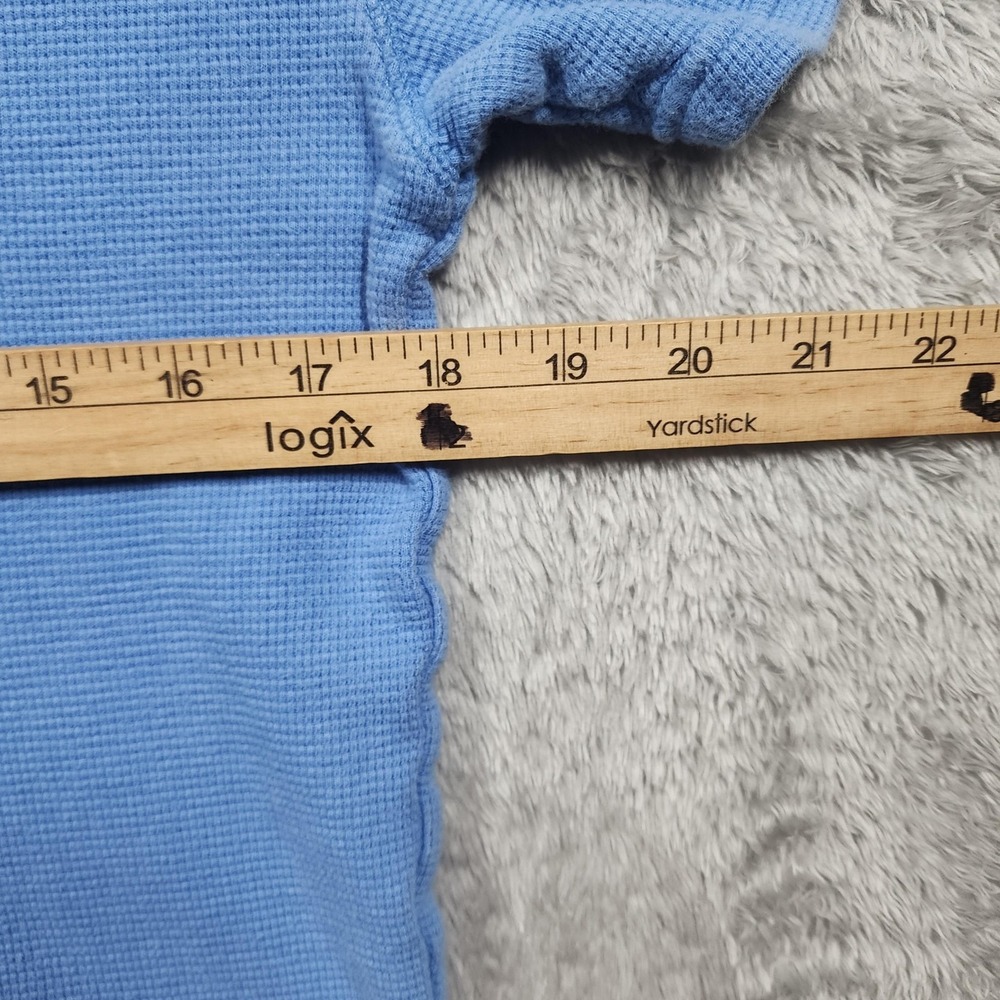 Polo Ralph Lauren Pajama Shirt Mens Medium (Fits Small) Waffle Knit Sleep Lounge - Picture 7 of 10